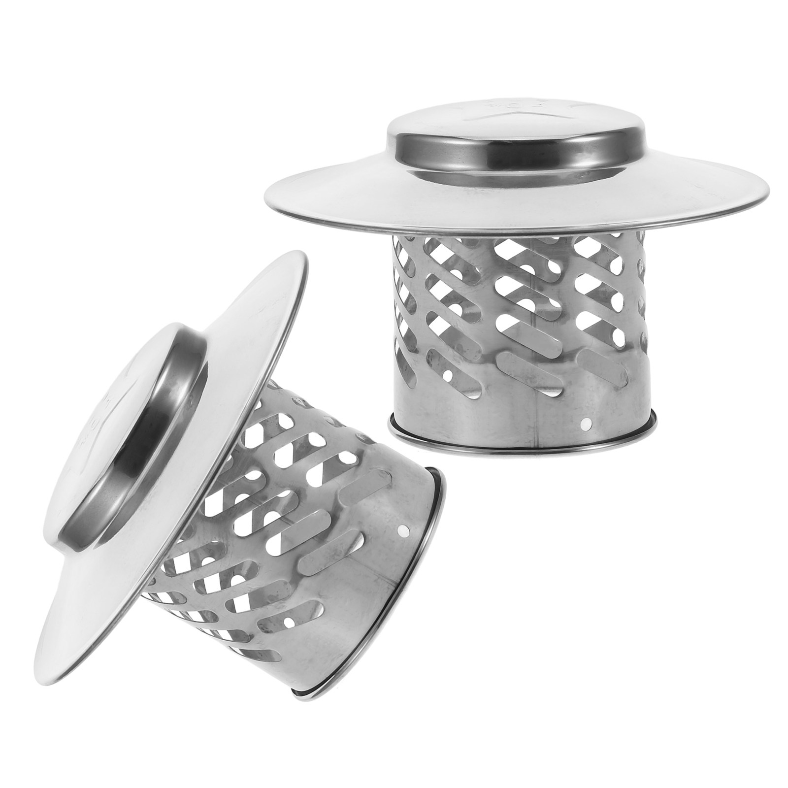 Screen Top Mesh - 2 Buah Tutup Cerobong Asap Stainless