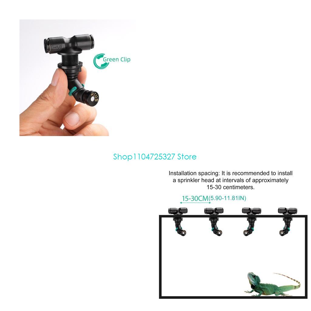 Misting Nozzle Reptile - D8KF Tangki Hutan Hujan Nosel Penyemprot