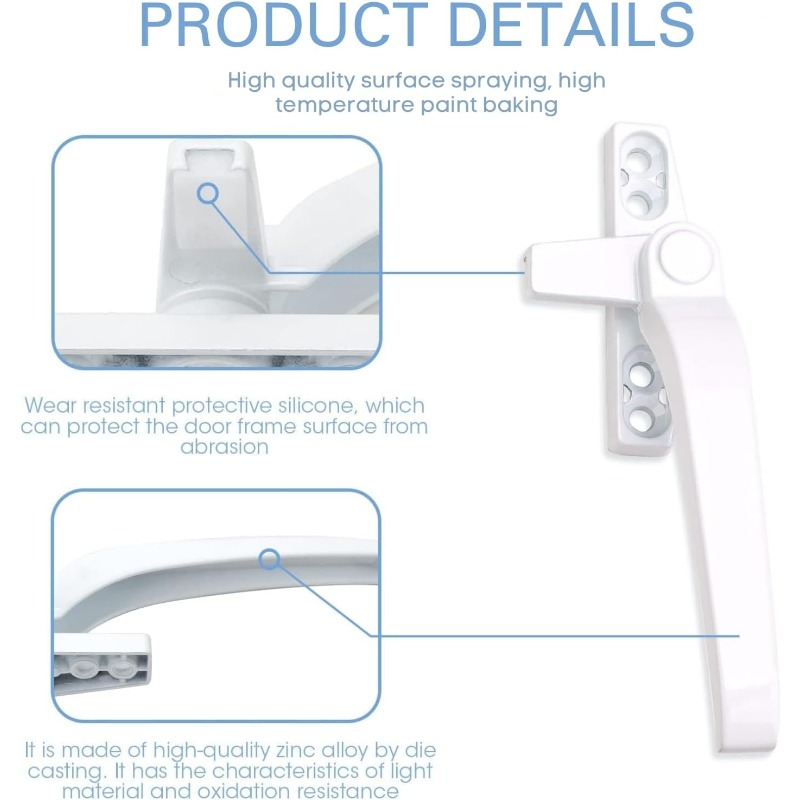 Pegangan Kunci Jendela Kaca 2  - Glass Door Hinge ulasan dan harga