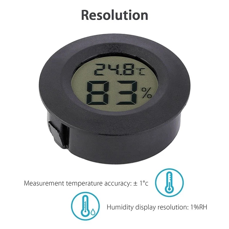 Aksesoris Reptil Presisi Tingg - Digital Hygrometer Probe ulasan dan harga