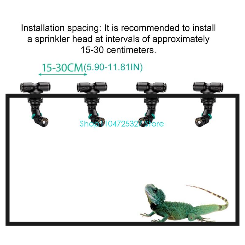 D8KF Tangki Hutan Hujan Nosel  - Misting Nozzle Reptile ulasan dan harga