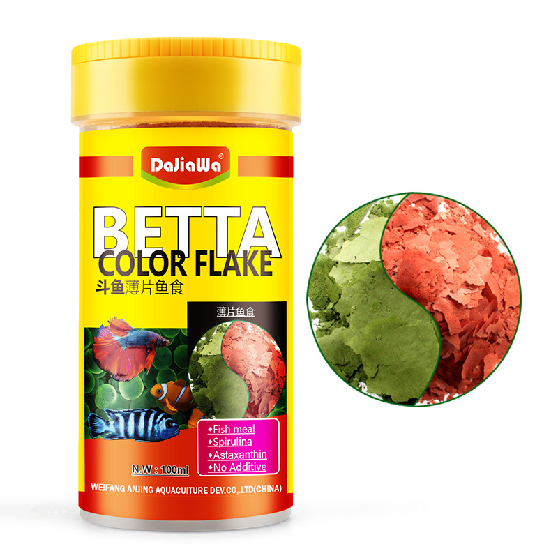 Makanan Ikan DaJiaWa Spirulina - Tetra Food Tropical Flakes ulasan dan harga