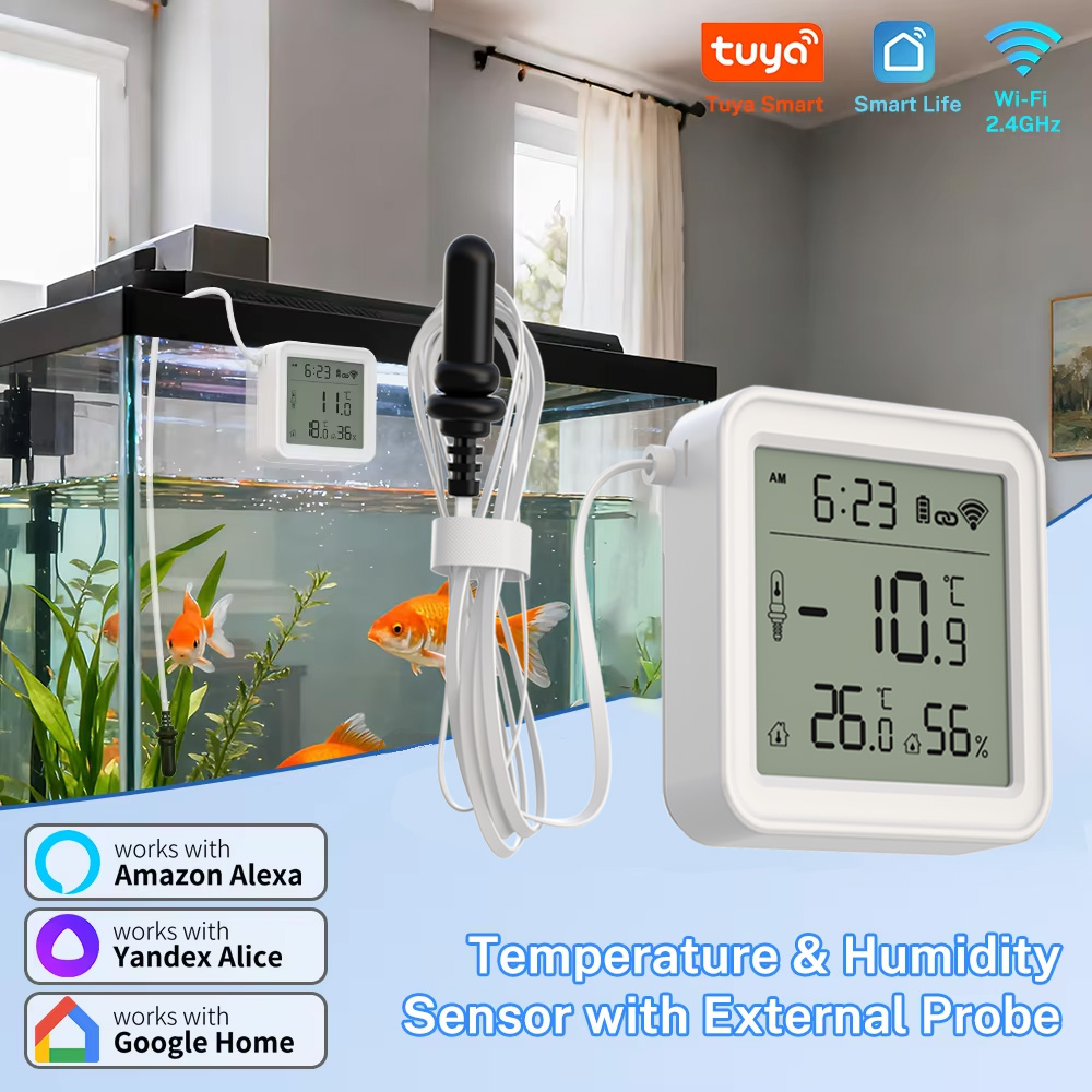 Sensor Suhu dan Kelembapan WiF - Digital Hygrometer Probe ulasan dan harga